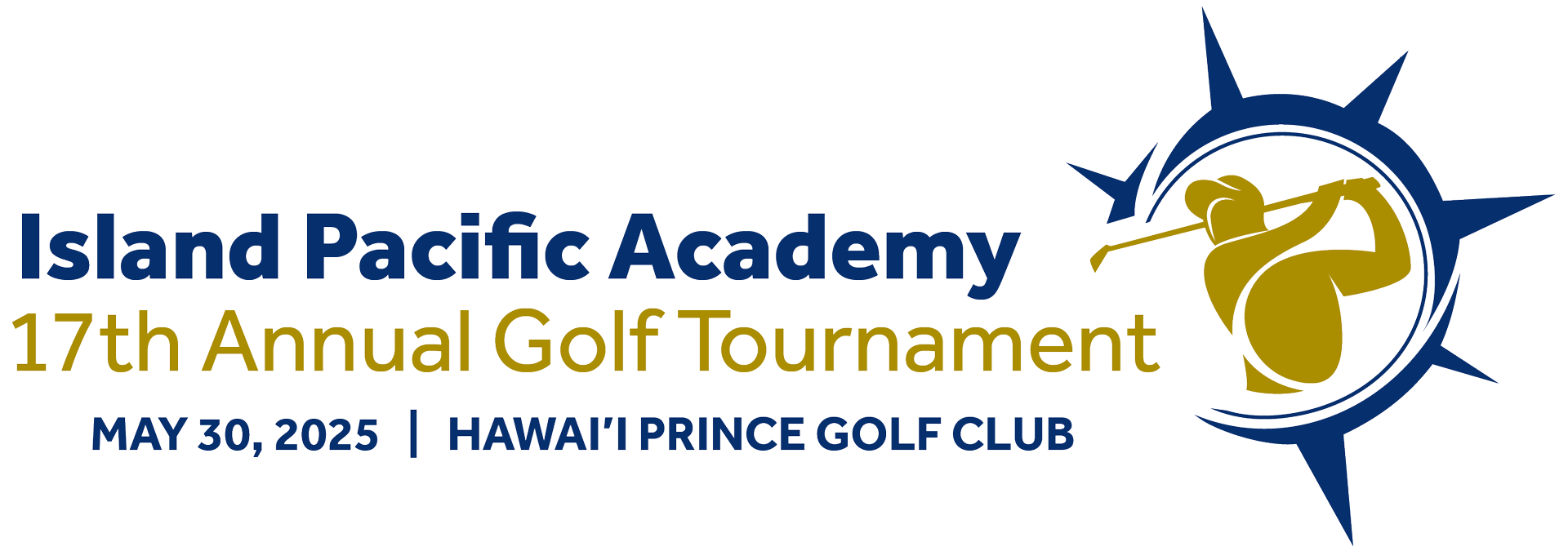17th annual golf tournament logo