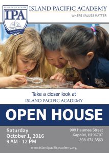 IPA Open House postcard
