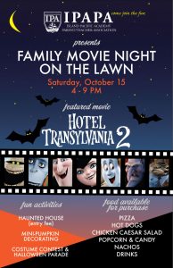 IPA Parent/Teacher Association's Family Movie Night on the Lawn
