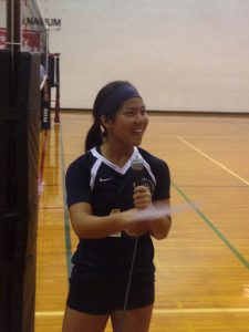 IPA varsity girls volleyball player.