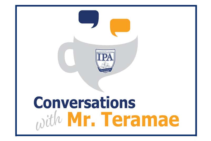 Conversations with Mr. Teramae graphic