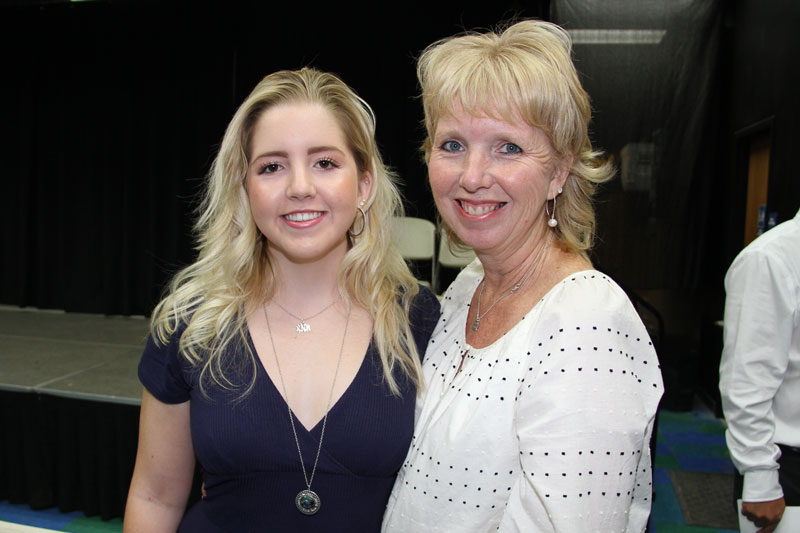 Eileen Novak and daughter, Rachel '17.