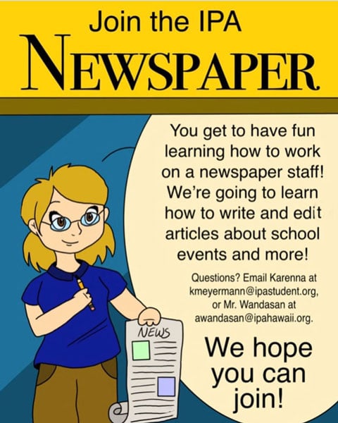 Newspaper Club flyer for virtual Club Fest