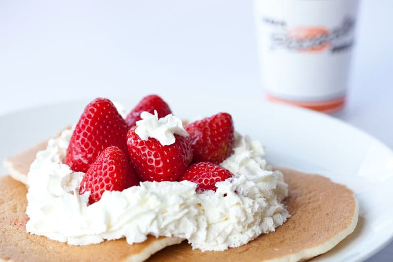 Koa Pancake House strawberry pancakes
