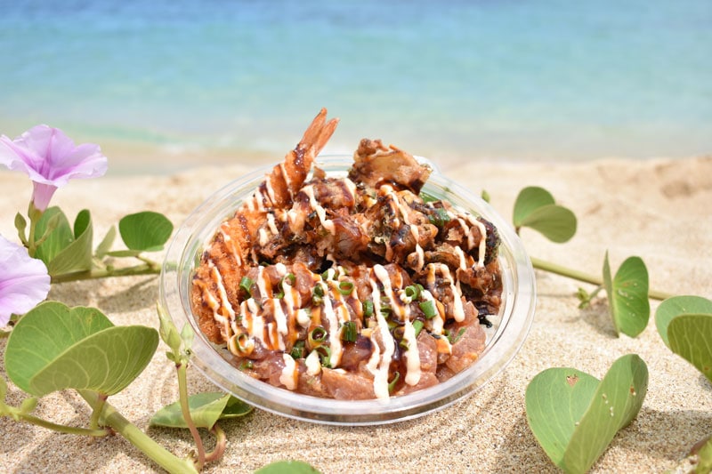 Tanioka's spicy ahi bowl