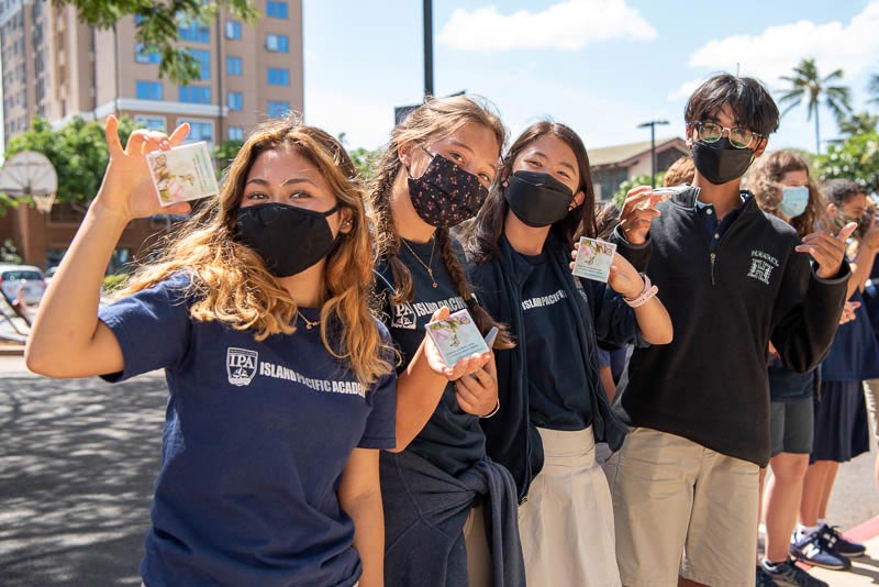 IPA Students Give Back To Their Campus And The Community Island 