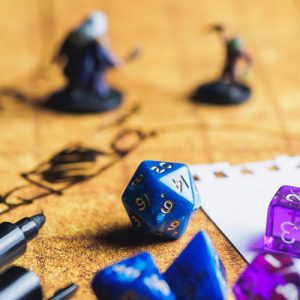 Board game of Dungeons and Dragons