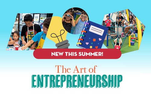 Summer Enrichment Art of Entrepreneurship graphic