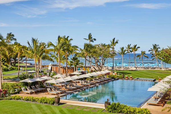 Mauna Lani resort pool