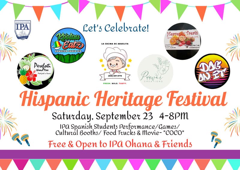Hispanic Heritage Festival flyer