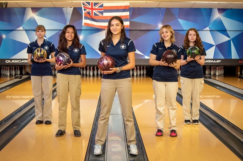2023-2024 Girls Varsity Bowling Team