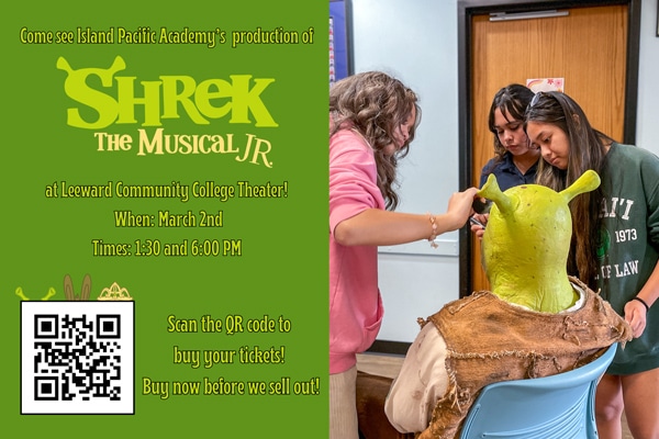Shrek The Musical JR poster