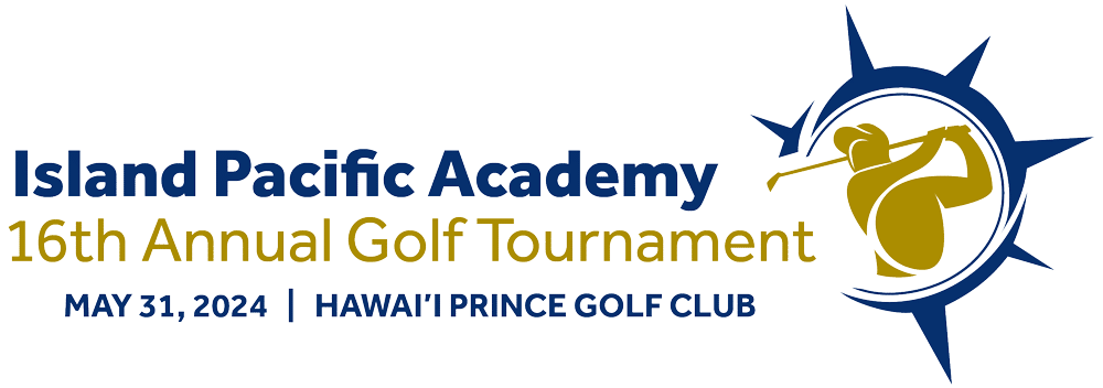 Island Pacific Academy 16th Annual Golf Tournament logo