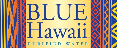 Blue Hawai'i Water logo